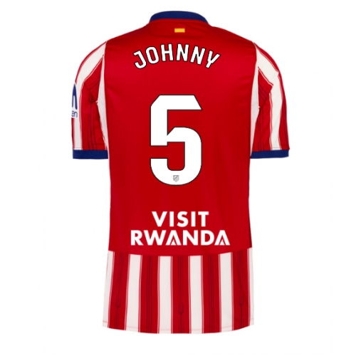 Billige Fotballdrakt Atletico Madrid Johnny Cardoso #5 Replika Hjemmedrakt 2026-27 Kortermet Billige Fotballdrakt Atletico Madrid Johnny Cardoso #5 Replika Hjemmedrakt 2026-27 Kortermet